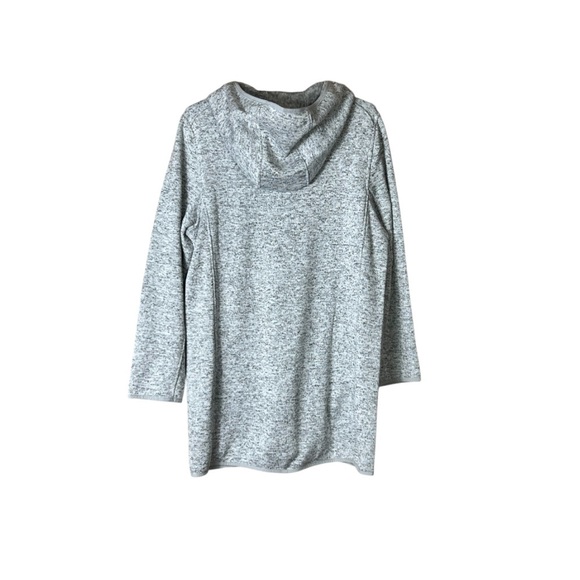 NWT Tommy Hilfiger Women’s Zip Up Hooded Cardigan, Gray or Off White Sz Lg - Picture 7 of 16